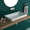 Купити Duravit 2355600000 DuraSquare 23556 білий 60x47 см без платформи для крана полірований в Києві vannaja.kiev.ua