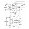Купить Продажа Белый смеситель для Ванной GROHE 23726LS3 Eurostyle в Киеве vannaja.kiev.ua