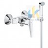 Купити гігієнічний кран на дві води зовнішнього монтажу Grohe 23752635 Trigger Spray набір в Києві vannaja.kiev.ua