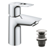 Смеситель для умывальника Grohe BauLoop New однорычажный с нажимным донным клапаном, хром (23878001) Купить Смеситель для умывальника Grohe BauLoop New однорычажный с нажимным донным клапаном, хром (23878001) в Киеве vannaja.kiev.ua