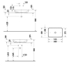 Duravit 2397600070 D-Neo Раковина на столешницу прямоугольная 60 х 40 см, без перелива, белый Купить Duravit 2397600070 D-Neo Раковина на столешницу прямоугольная 60 х 40 см, без перелива, белый в Киеве vannaja.kiev.ua