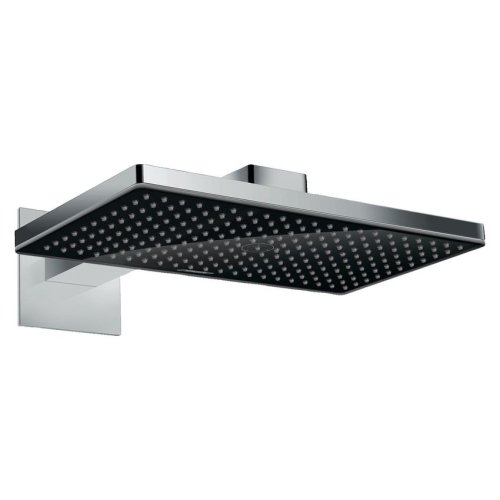 Верхний душ Hansgrohe Rainmaker Select 460 1jet с держателем, черный/хром (24003600) Купить Верхний душ Hansgrohe Rainmaker Select 460 1jet с держателем, черный/хром (24003600) в Киеве vannaja.kiev.ua