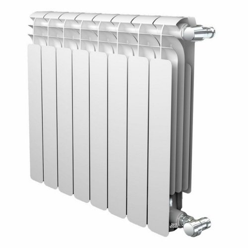 Купить Купить Sira S50095B Радиатор биметаллический Ali Metal 500/95 боковое подключение в Киеве vannaja.kiev.ua