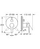 Смеситель скрытого монтажа на 3 потребителя Grohe Lineare New 24095001 Купить Смеситель скрытого монтажа на 3 потребителя Grohe Lineare New 24095001 в Киеве vannaja.kiev.ua