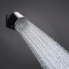 Купить Верхний душ hansgrohe Pulsify S 24132670 Green цвет черный, поверхность матовая 1jet струя Ø 105 мм на кронштейн 6 л/мин в Киеве vannaja.kiev.ua