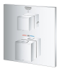 Купить Термостат скрытого монтажа на 2 потребителя Grohe Grohtherm Cube 24155000 в Киеве vannaja.kiev.ua