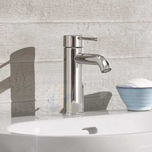 Змішувач для умивальника Grohe Essence New з донним клапаном, хром (24171001) Купити Змішувач для умивальника Grohe Essence New з донним клапаном, хром (24171001) в Києві vannaja.kiev.ua