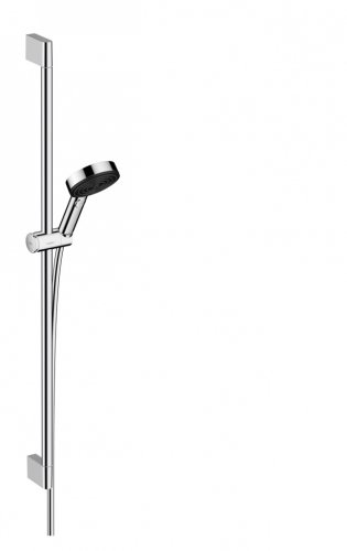 Купить Премиум душ набор 24171000 105 3jet Relaxation EcoSmart cо штангой 90 см Hansgrohe Pulsify Select S, хром в Киеве vannaja.kiev.ua