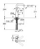черный Смеситель для раковины 24177KF1 Grohe Essence высота крана средняя L-Size, матовый Купить черный Смеситель для раковины 24177KF1 Grohe Essence высота крана средняя L-Size, матовый в Киеве vannaja.kiev.ua
