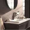 черный Смеситель для раковины 24177KF1 Grohe Essence высота крана средняя L-Size, матовый Купить черный Смеситель для раковины 24177KF1 Grohe Essence высота крана средняя L-Size, матовый в Киеве vannaja.kiev.ua