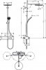 Купити Душова система з термостатом хром Hansgrohe 24220000 Pulsify Showerpipe 260 1jet з ShowerTablet Select 400 в Києві vannaja.kiev.ua