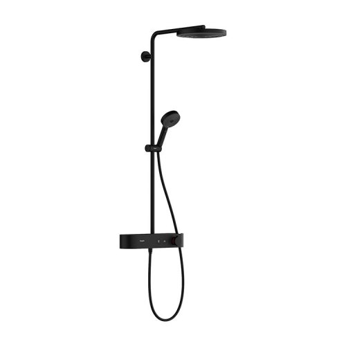 Душевая система Hansgrohe Pulsify Showerpipe 260 1jet 400 EcoSmart, Matt Black (24221670) Купить Душевая система Hansgrohe Pulsify Showerpipe 260 1jet 400 EcoSmart, Matt Black (24221670) в Киеве vannaja.kiev.ua