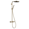 Купити Душова система HansgrohePulsify S Puro Showerpipe 260 1jet EcoSmart з Ecostat Fine, Brushed Bronze (24223140) в Києві vannaja.kiev.ua