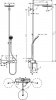Купить шикарная душевая систама колонной настенная 24230000 Hansgrohe 24230 Showerpipe 260 1jet с термостатом для ванны с изливом ShowerTablet 400 в Киеве vannaja.kiev.ua