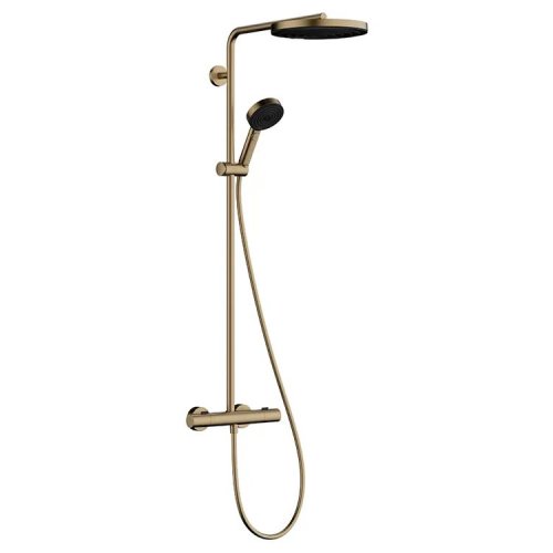 Душова система Hansgrohe Pulsify S Puro Showerpipe 260 1jet з Ecostat Fine, Brushed Bronze (24236140) Купити Душова система Hansgrohe Pulsify S Puro Showerpipe 260 1jet з Ecostat Fine, Brushed Bronze (24236140) в Києві vannaja.kiev.ua