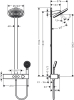 Купити Showerpipe 260 2jet з ShowerTablet Select 400 в Києві vannaja.kiev.ua