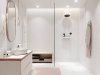 Купить белый матовый душевой система с термостатом Hansgrohe Pulsify S 24241700 Showerpipe 260 2jet EcoSmart ShowerTablet Select 400 в Киеве vannaja.kiev.ua