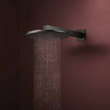 Купить Держатель верхнего душа Hansgrohe E 390 мм, Brushed Black Chrome (24337340) в Киеве vannaja.kiev.ua
