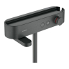 Термостат для ванни Hansgrohe ShowerTablet Select 412 мм, Brushed Black Chrome (24340340) Купити Термостат для ванни Hansgrohe ShowerTablet Select 412 мм, Brushed Black Chrome (24340340) в Києві vannaja.kiev.ua