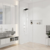 Верхний душ Hansgrohe Pulsify E 260 2jet EcoSmart з тримачем, Matt White (24351700) Купить Верхний душ Hansgrohe Pulsify E 260 2jet EcoSmart з тримачем, Matt White (24351700) в Киеве vannaja.kiev.ua