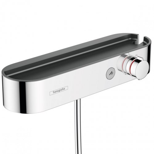 Купить 24360000 Смеситель термостат для душа с полкой 400 мм Hansgrohe ShowerTablet Select хром 24360 в Киеве vannaja.kiev.ua