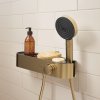 Купити змішувач для душу з термостатом hansgrohe бронза 24360140 з полицею 400 мм ShowerTablet Select в Києві vannaja.kiev.ua