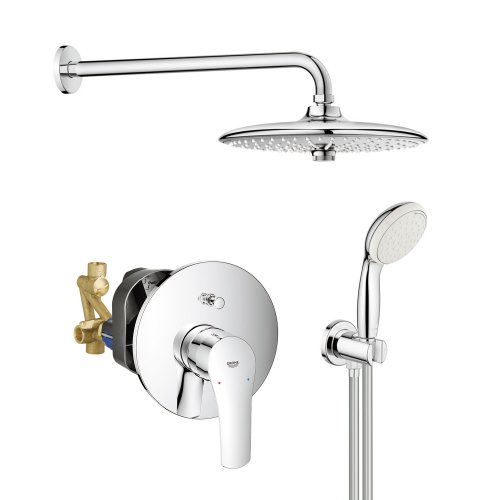 Купити Grohe UA25183SC1 Eurosmart New Набір для комплектації душа з Euphoria 260 хром одноважільний купити недорого. в Києві vannaja.kiev.ua