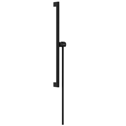 Купить Душевая штанга Hansgrohe Unica S Puro 65 см со шлангом 160 см, Matt Black (24402670) в Киеве vannaja.kiev.ua