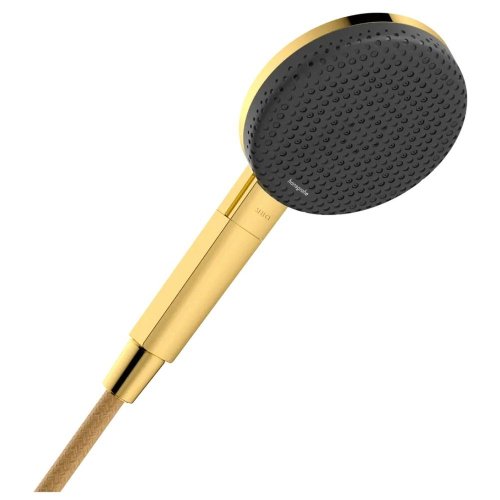 Купить Ручной душ Hansgrohe Raindance Alive Select S 3jet EcoSmart, Polished Gold Optic (24511990) в Киеве vannaja.kiev.ua