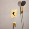 Купить Ручной душ Hansgrohe Raindance Alive Select S 3jet EcoSmart, Polished Gold Optic (24511990) в Киеве vannaja.kiev.ua