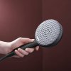 Купить Ручной душ Hansgrohe Raindance Alive Select S 3jet EcoSmart+, Matt Black (24512670) в Киеве vannaja.kiev.ua