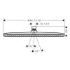 Купить Верхний душ Hansgrohe Raindance Alive Q 340/210 1jet, Matt Black (24530670) в Киеве vannaja.kiev.ua