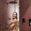 Верхний душ Hansgrohe Raindance Alive S 300 2jet с держателем, Brushed Black Chrome (24540340) Купить Верхний душ Hansgrohe Raindance Alive S 300 2jet с держателем, Brushed Black Chrome (24540340) в Киеве vannaja.kiev.ua