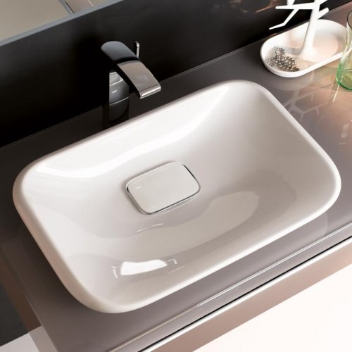 Купити Дизайнерська раковина Geberit 245460600 myDay 2454606 60 см з кришкою + покриття KeraTect в Києві vannaja.kiev.ua
