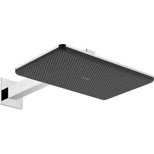Купить Верхний душ Hansgrohe Raindance Alive Q 340/210 2jet с держателем, Chrome (24550000) в Киеве vannaja.kiev.ua