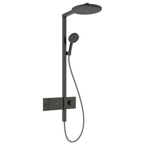 Душова система Hansgrohe Raindance Alive S 300 1jet із ShowerSelect Comfort, Brushed Black Chrome (24582340) Купити Душова система Hansgrohe Raindance Alive S 300 1jet із ShowerSelect Comfort, Brushed Black Chrome (24582340) в Києві vannaja.kiev.ua