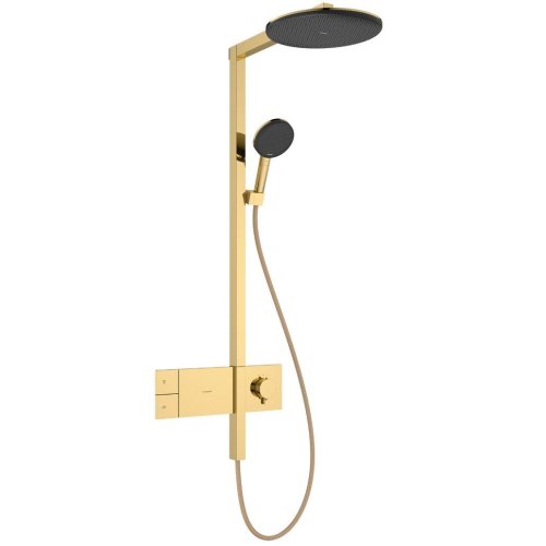Купить Душевая система Hansgrohe Raindance Alive S 300 1jet с ShowerSelect Comfort, Polished Gold Optic (24582990) в Киеве vannaja.kiev.ua