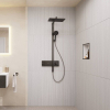 Душевая система Hansgrohe Raindance AliveQ 340/210 2jet EcoSmart ShowerSelect Comfort, Brushed Black Chrome (24591340) Купить Душевая система Hansgrohe Raindance AliveQ 340/210 2jet EcoSmart ShowerSelect Comfort, Brushed Black Chrome (24591340) в Киеве vannaja.kiev.ua