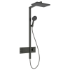 Душевая система Hansgrohe Raindance AliveQ 340/210 2jet EcoSmart ShowerSelect Comfort, Brushed Black Chrome (24591340) Купить Душевая система Hansgrohe Raindance AliveQ 340/210 2jet EcoSmart ShowerSelect Comfort, Brushed Black Chrome (24591340) в Киеве vannaja.kiev.ua