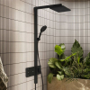 Душевая система Hansgrohe Raindance Alive Q 340/210 2jet EcoSmart ShowerSelect Comfort, Matt Black (24591670) Купить Душевая система Hansgrohe Raindance Alive Q 340/210 2jet EcoSmart ShowerSelect Comfort, Matt Black (24591670) в Киеве vannaja.kiev.ua