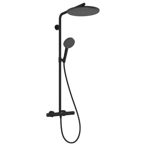 Купить Душевая система Hansgrohe Raindance Alive S Puro 300 1jet EcoSmart с Ecostat Element, Matt Black (24593670) в Киеве vannaja.kiev.ua