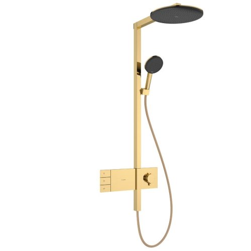 Душевая система Hansgrohe Raindance Alive S 300 2jet с ShowerSelect Comfort, Polished Gold Optic (24595990) Купить Душевая система Hansgrohe Raindance Alive S 300 2jet с ShowerSelect Comfort, Polished Gold Optic (24595990) в Киеве vannaja.kiev.ua