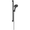 Душевой набор Hansgrohe Raindance Alive Select S 3jet EcoSmart 65 см E, Matt Black (24600670) Купить Душевой набор Hansgrohe Raindance Alive Select S 3jet EcoSmart 65 см E, Matt Black (24600670) в Киеве vannaja.kiev.ua