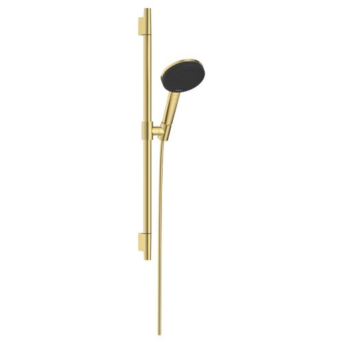 Душевый набор Hansgrohe Raindance Alive Select S 3jet EcoSmart с стойкою Unica S Puro 65 см, Polished Gold Optic (24602990) Купить Душевый набор Hansgrohe Raindance Alive Select S 3jet EcoSmart с стойкою Unica S Puro 65 см, Polished Gold Optic (24602990) в Киеве vannaja.kiev.ua