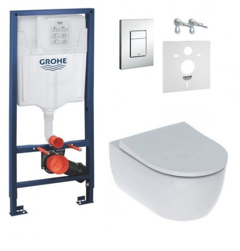 Инсталляция Grohe 38772001 Rapid SL купить в комплекте с унитазом белый 58401 безободковым Geberit iCon 138772001 + 500.784.01.1 Купить Инсталляция Grohe 38772001 Rapid SL купить в комплекте с унитазом белый 58401 безободковым Geberit iCon 138772001 + 500.784.01.1 в Киеве vannaja.kiev.ua