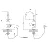 Купить Проточный кран-водонагреватель кухонный для кухни Lidz Warm 056 LDWAR056WCR24984 White / Chrome в Киеве vannaja.kiev.ua