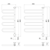 PAX 26-1022 Flex U 4/650 Momento II™ електрична рушникосушка 655*960 хром з таймером Flex U 4/650 поворотний Пакс 261022 Купити PAX 26-1022 Flex U 4/650 Momento II™ електрична рушникосушка 655*960 хром з таймером Flex U 4/650 поворотний Пакс 261022 в Києві vannaja.kiev.ua
