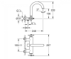Купить GROHE 25010GL3 Atrio Смеситель для Ванны с крестами, золотого цвета (прохладный восход) в Киеве vannaja.kiev.ua