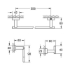 Набор аксессуаров Grohe Essentials Cube 40777001 Guest Купить Набор аксессуаров Grohe Essentials Cube 40777001 Guest в Киеве vannaja.kiev.ua