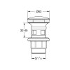Купити Донний клапан Grohe 40824000 в Києві vannaja.kiev.ua